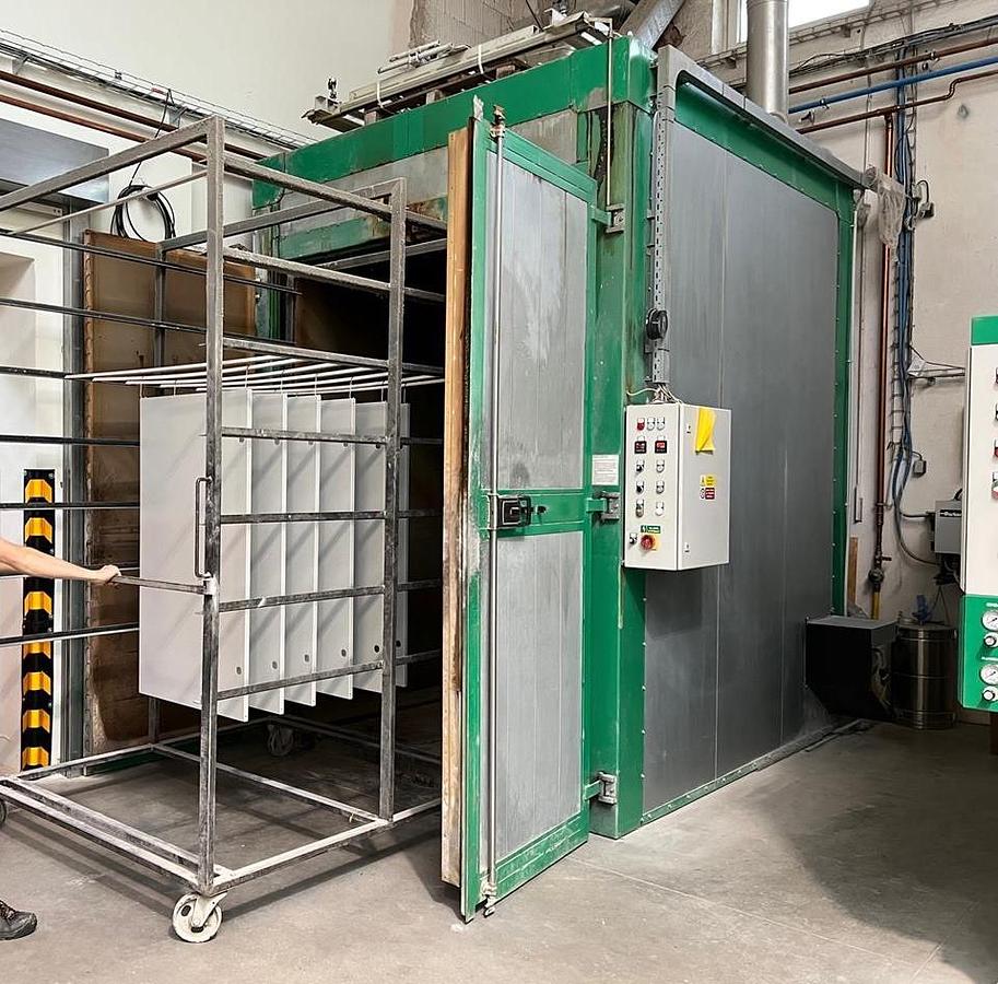 Gebraucht DATEL Pulverbeschichtungsanlage