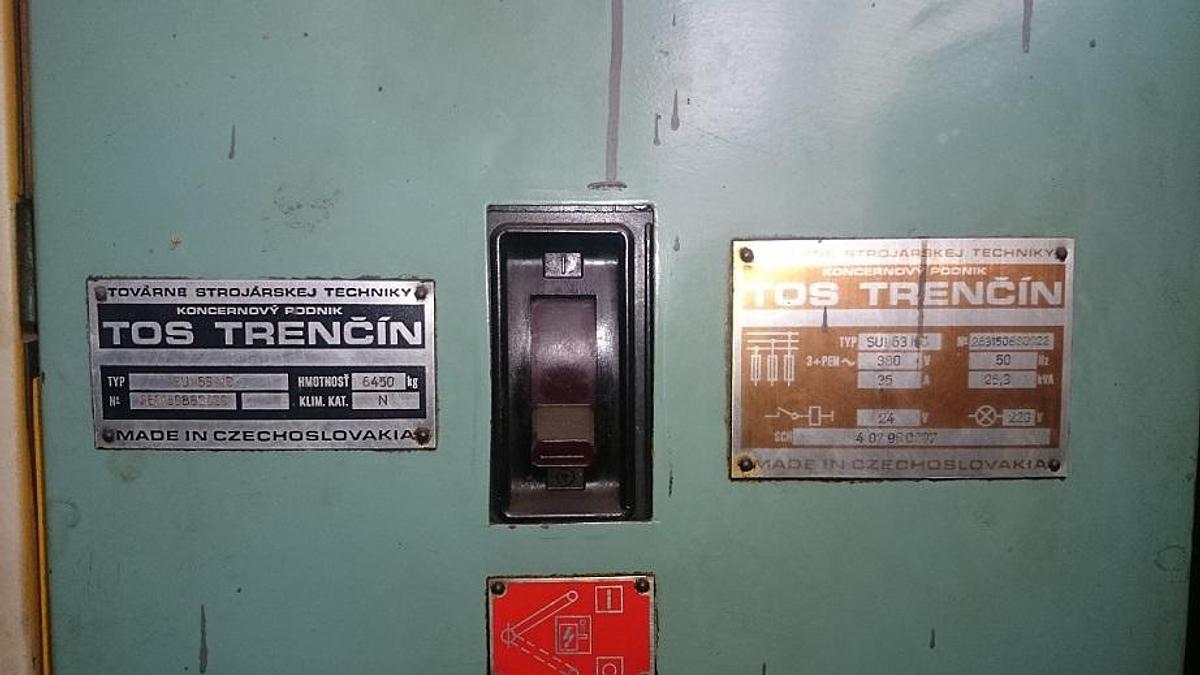 Gebraucht TOS SUI 63 CNC
