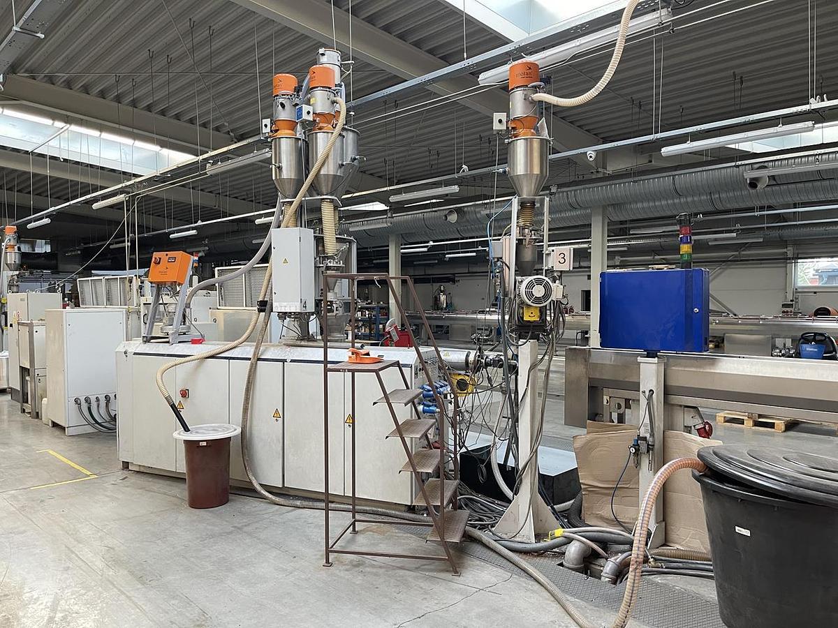 Gebraucht Battenfeld/Templet Produktionslinie für Rohre