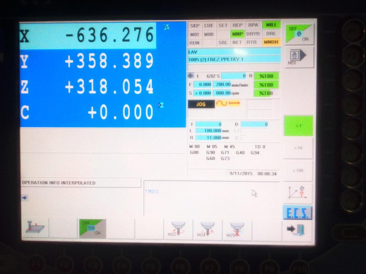 Gebraucht TOS WHN 13.8 A