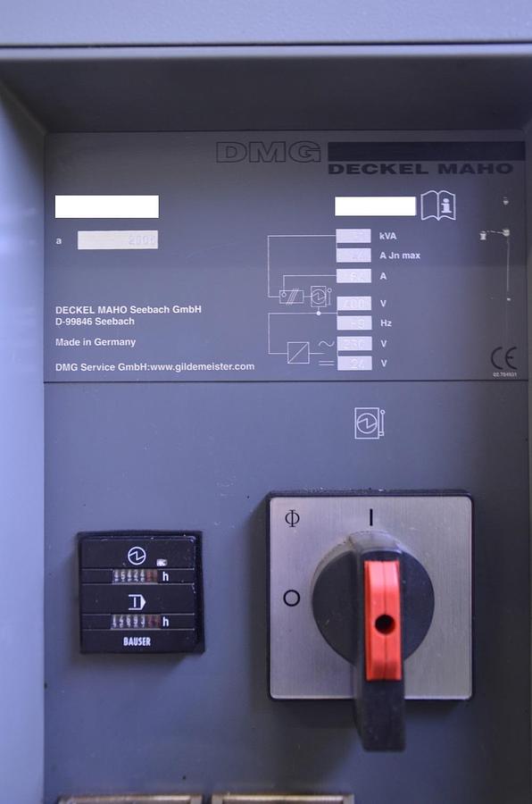 Used DECKEL MAHO DMC 635 V
