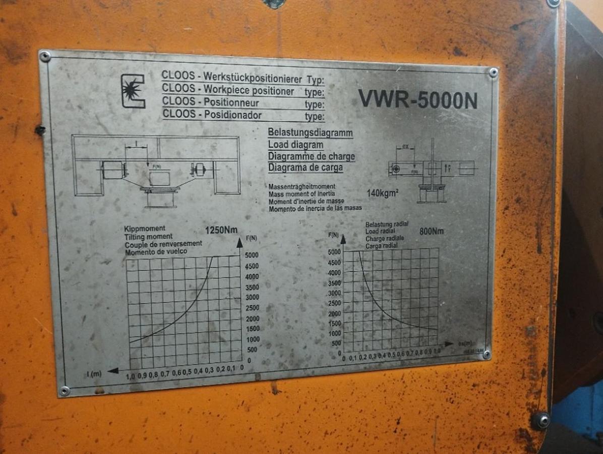 Použitý CLOOS VWR-5000N