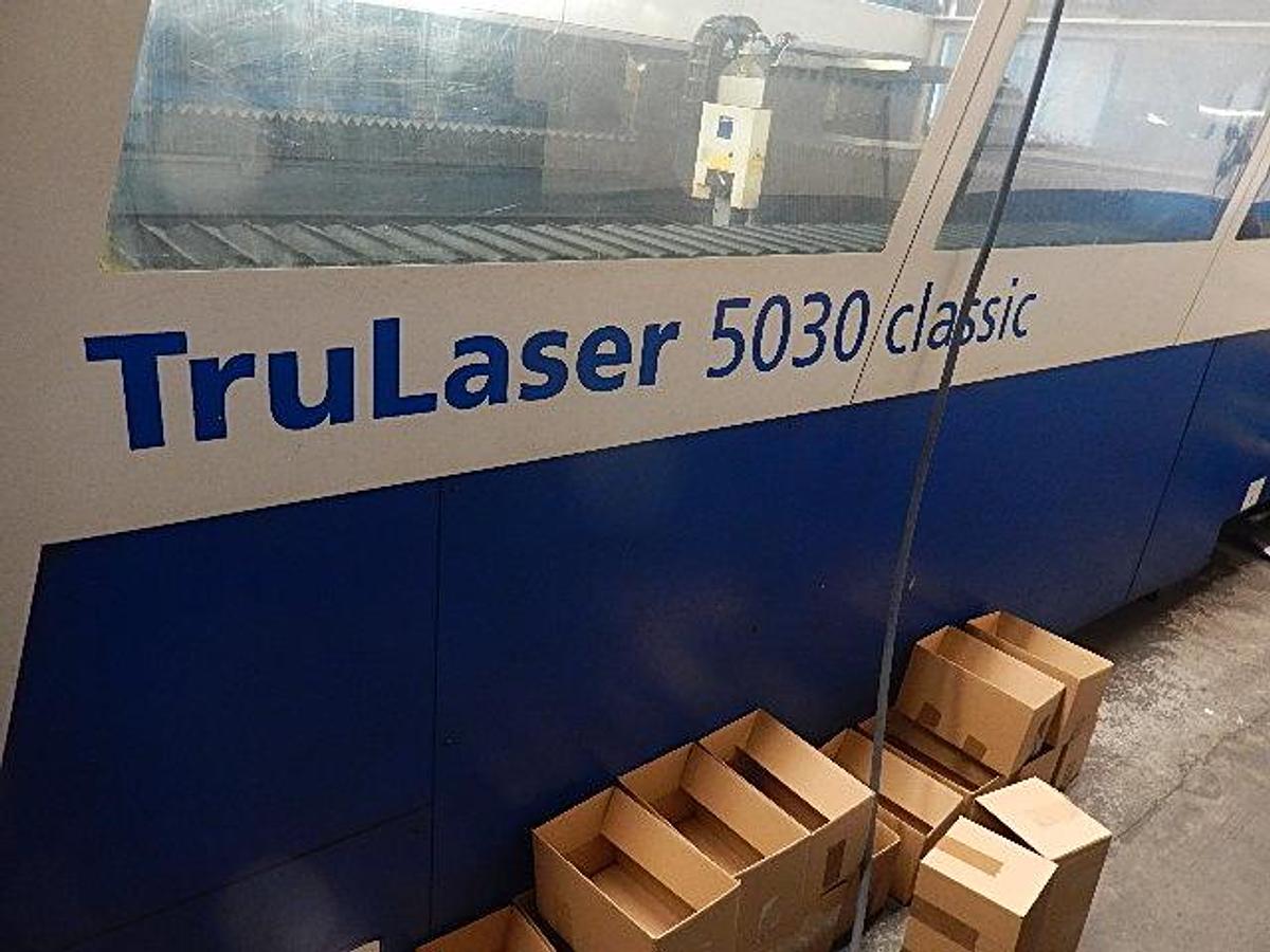 Used TRUMPF TruLaser 5030 -5 kW