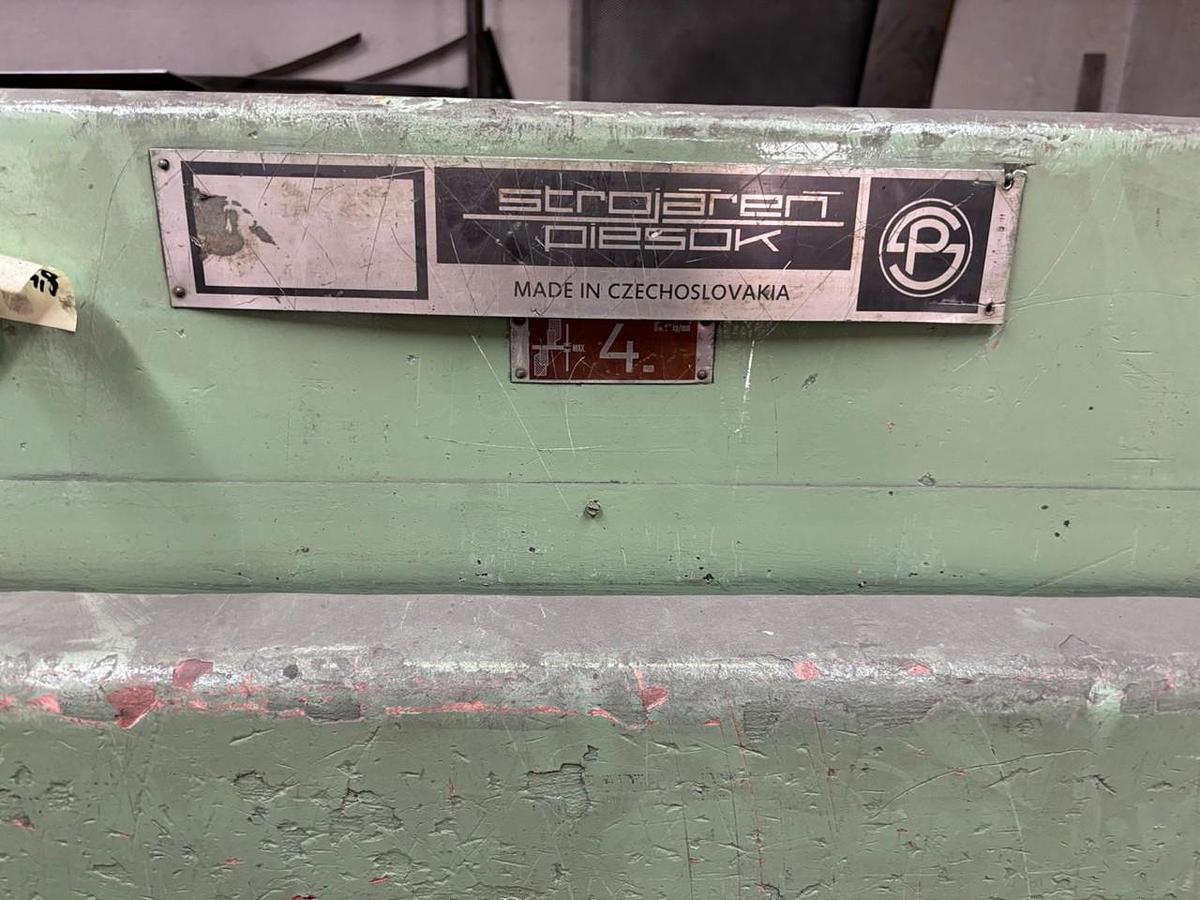 Plate shear Piesok NTE-L 2000/4