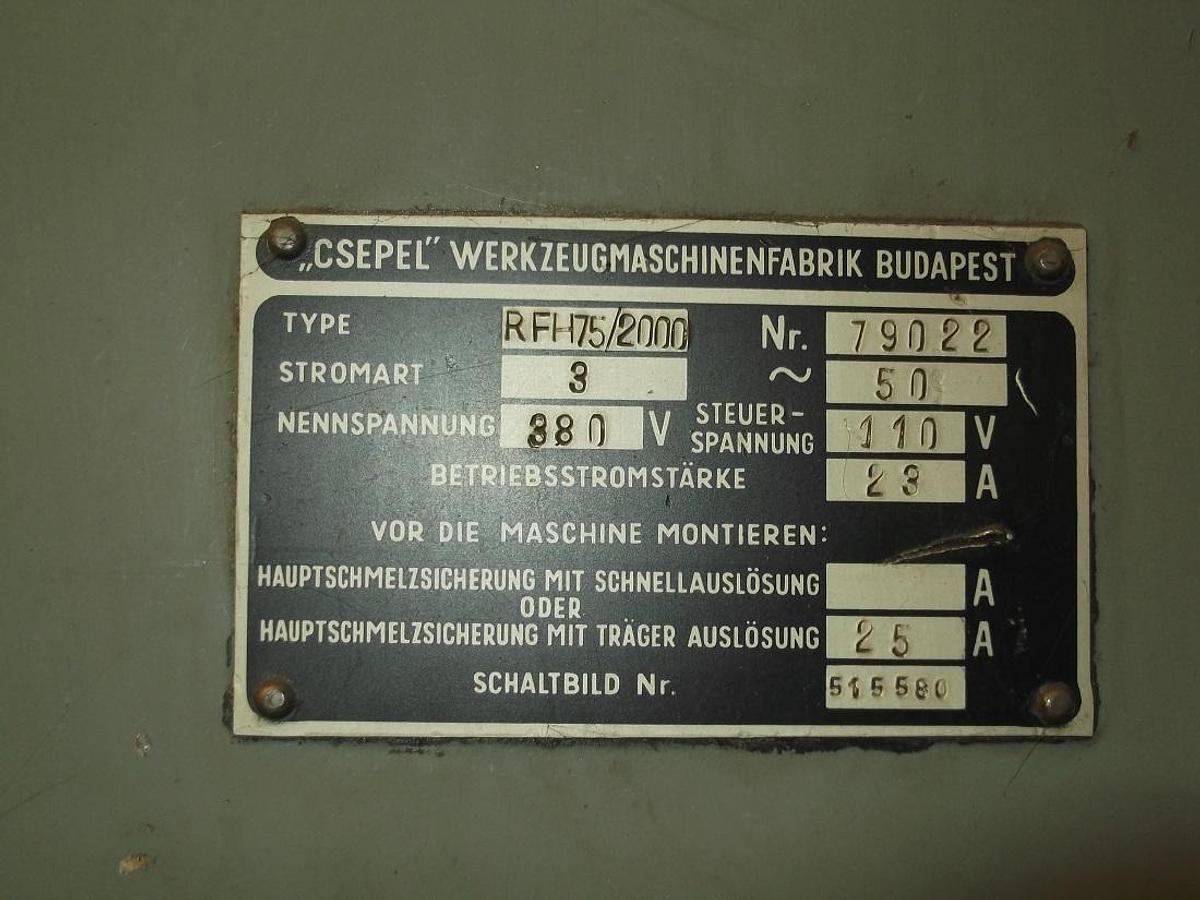 Gebraucht CSEPEL RFH 75/2000