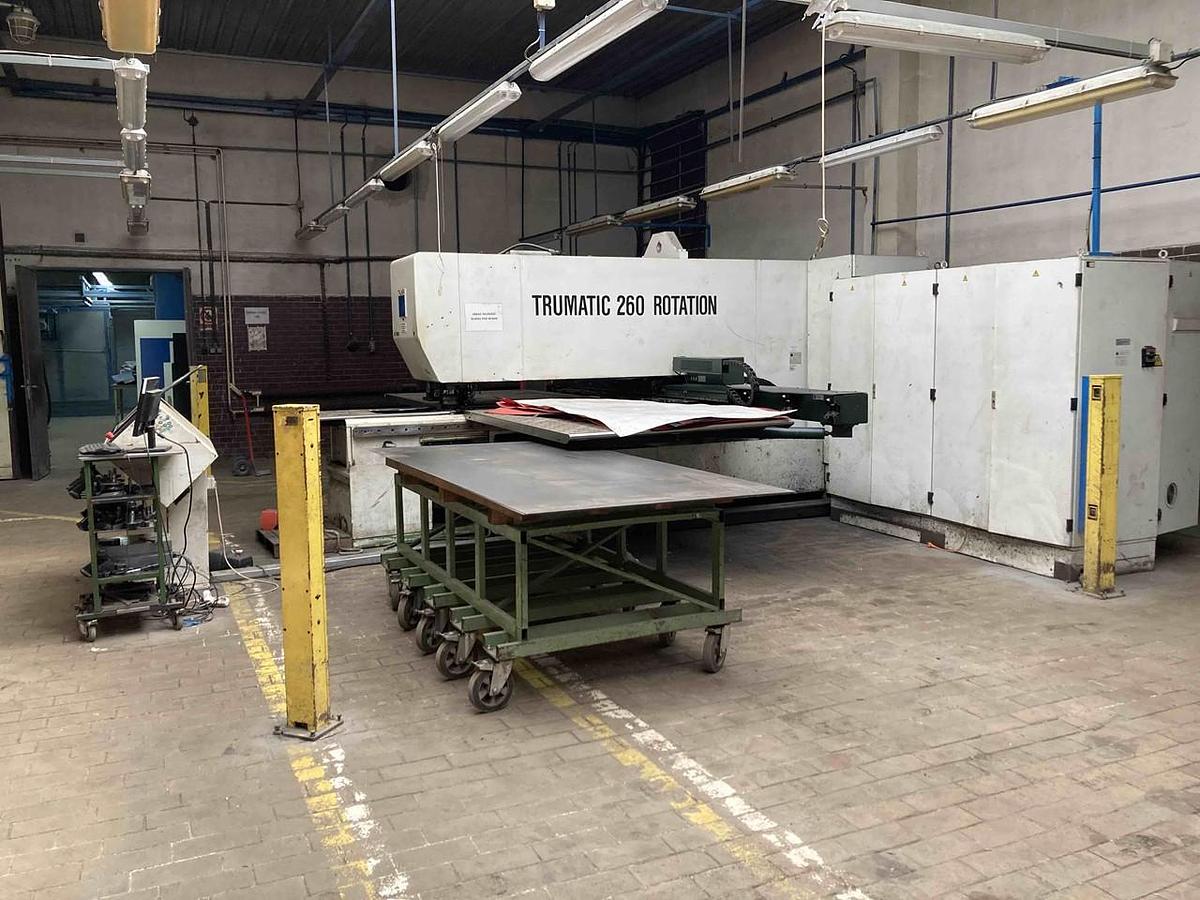 Card punch machine Trumpf Trumatic 260 Rotation