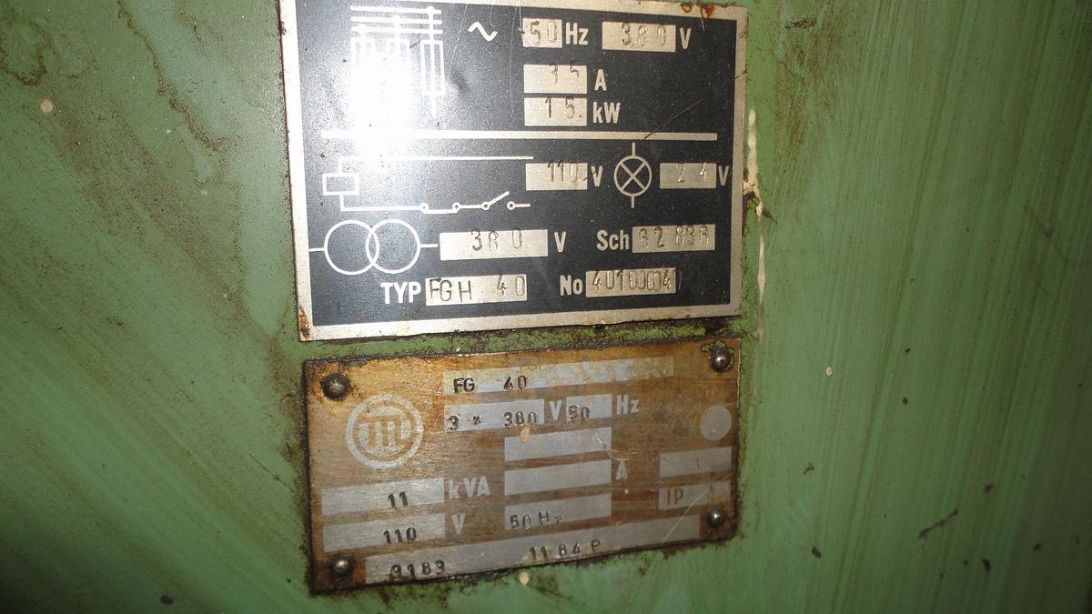 Used TOS FGH 40