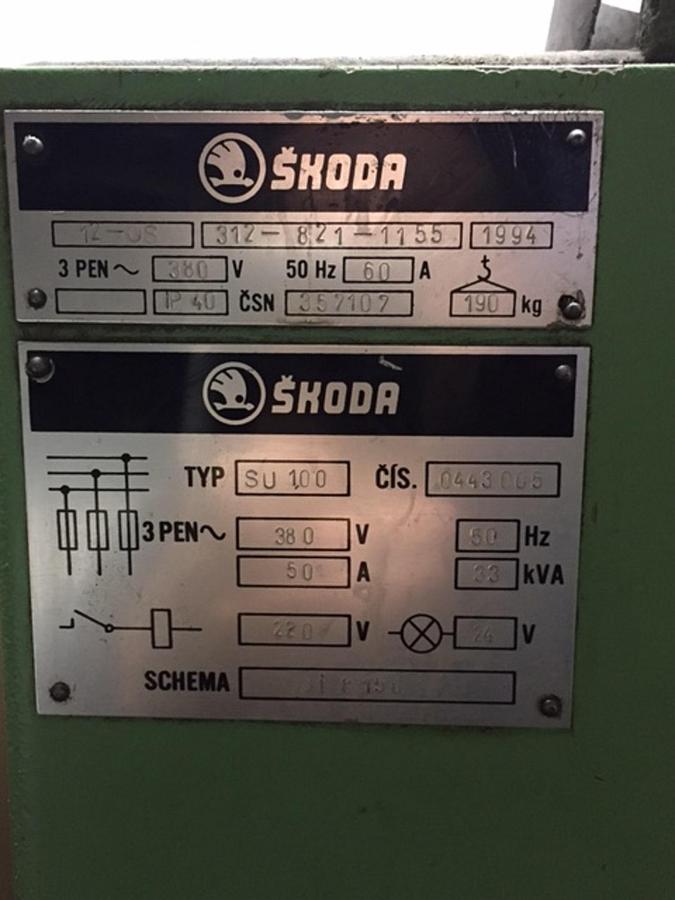 Used TOS SU 100/3000