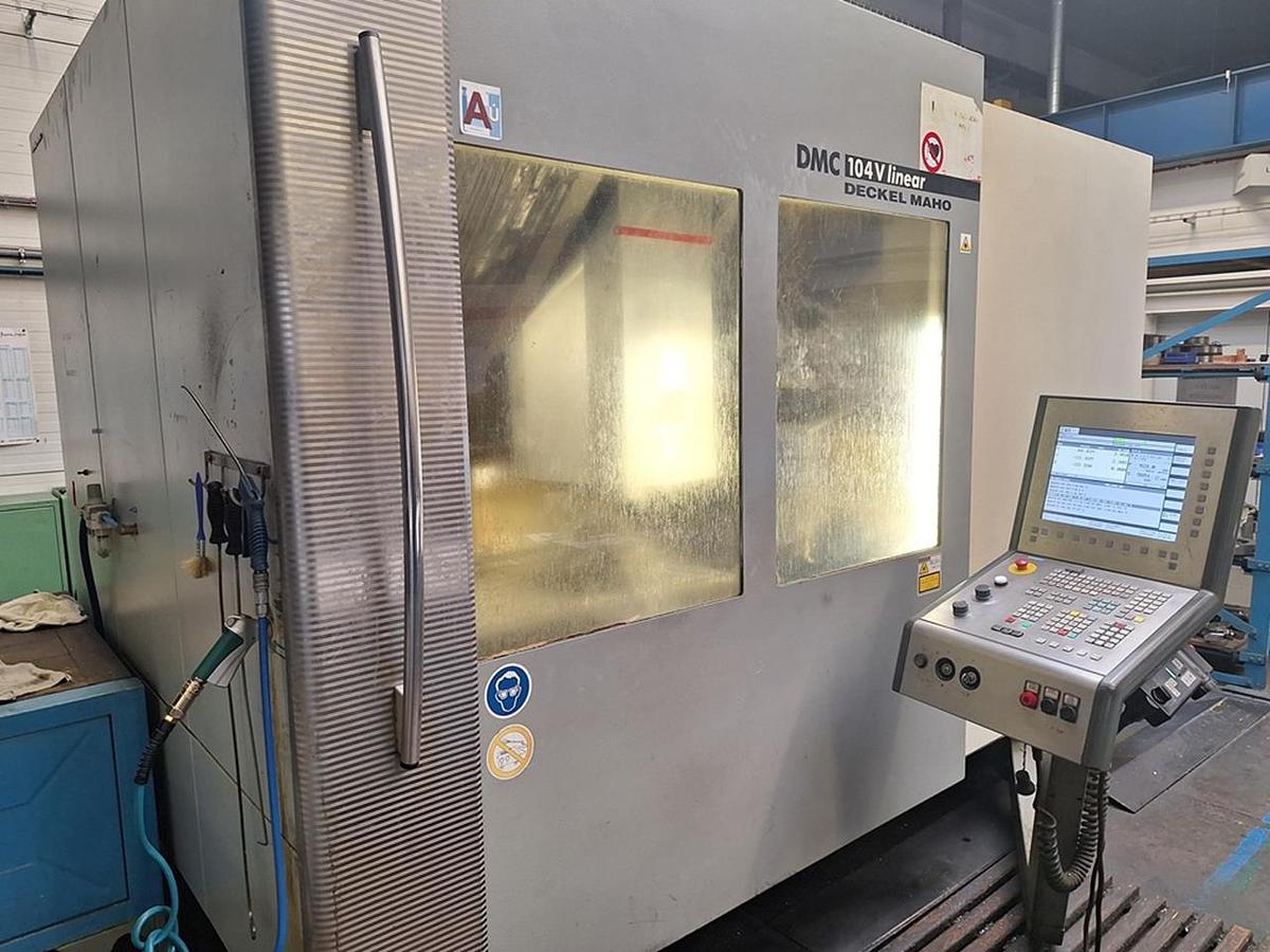 Used DMG DMC 104 V linear
