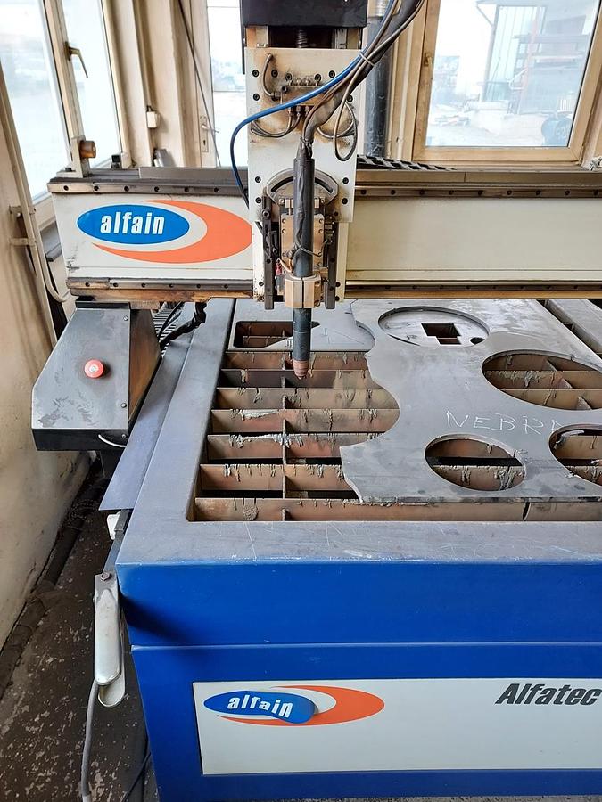 Použitý Alfain Alfatec CNC plasma