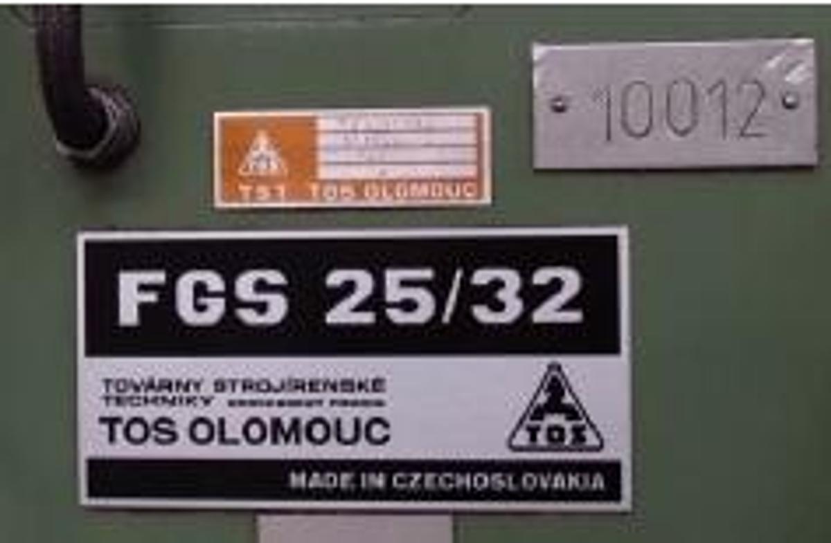 Použitý TOS FGS 25/32