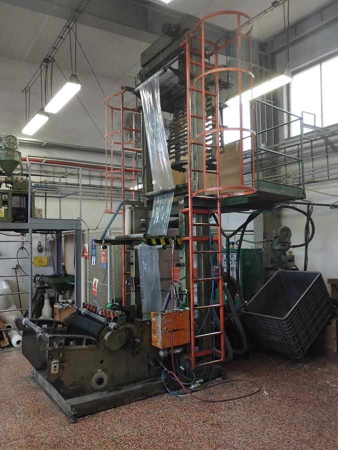 Gebraucht Queens Machinery Extruder zur Herstellung von PE-Folie