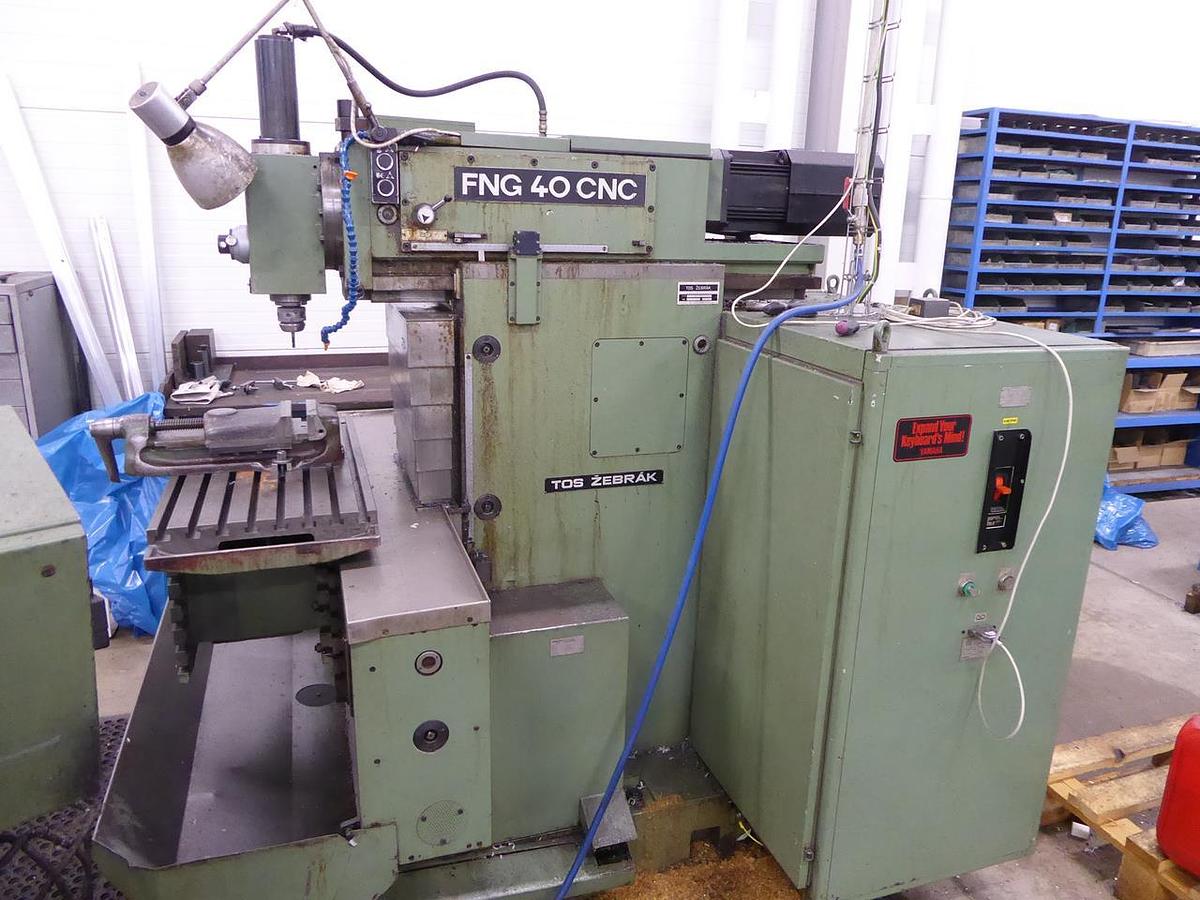 Used TOS FNG 40 CNC