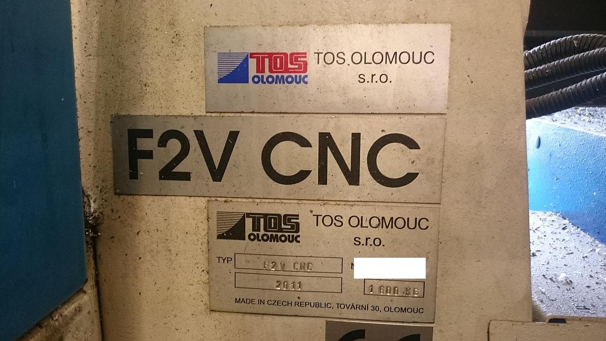 Gebraucht TOS F2V CNC