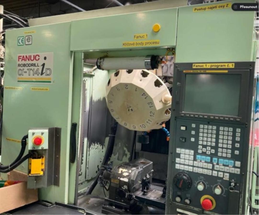 Used FANUC Robodrill Alpha-T14 iD