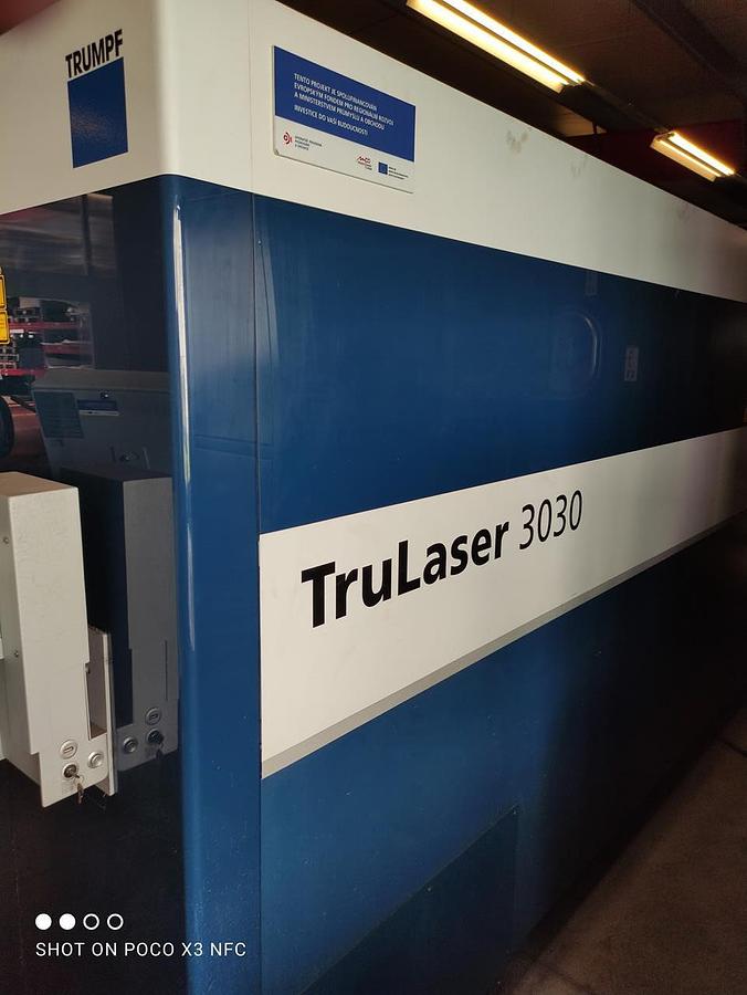 Použitý TRUMPF TruLaser 3030 L49