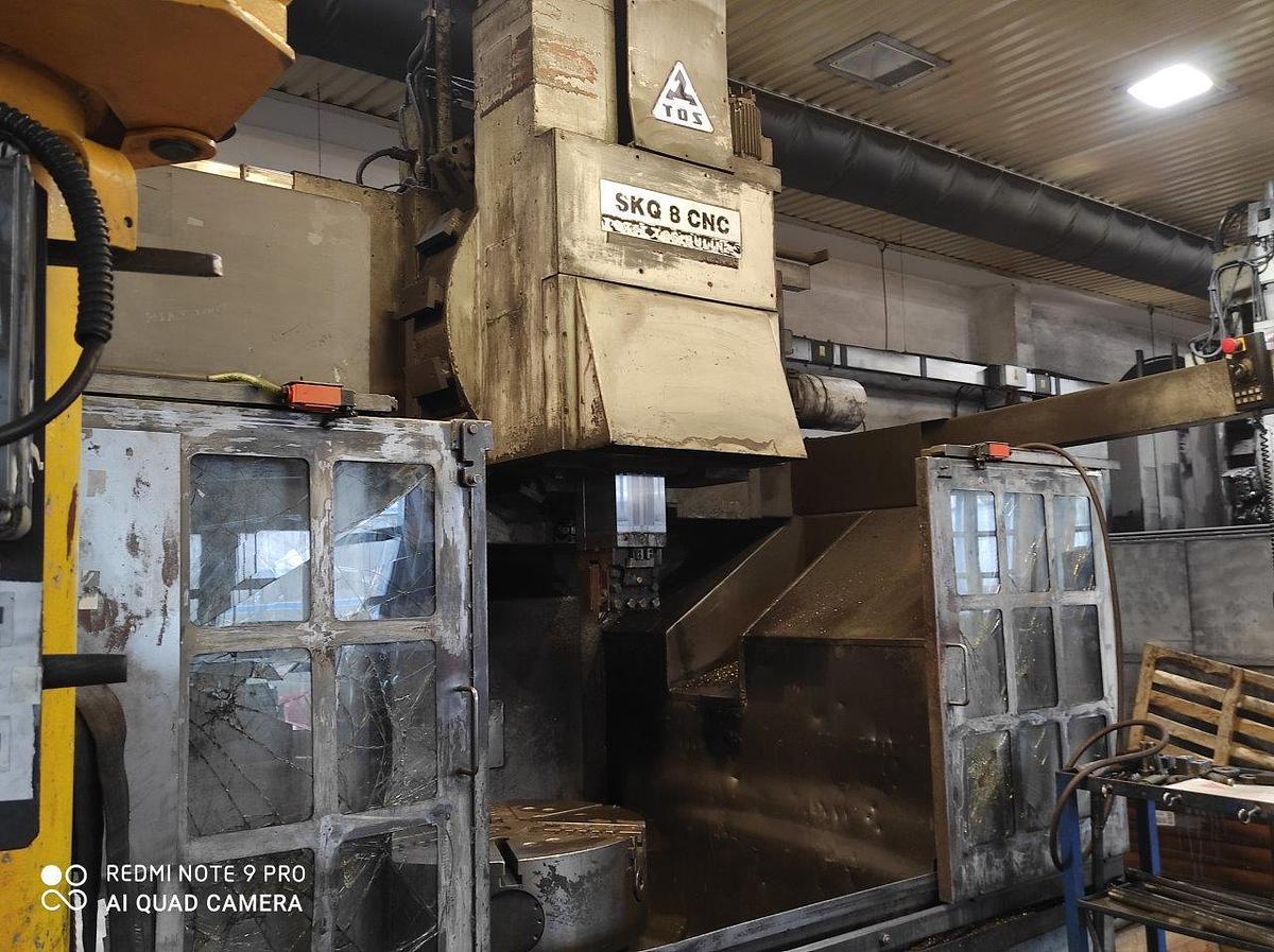 Used TOS SKQ 8 CNC