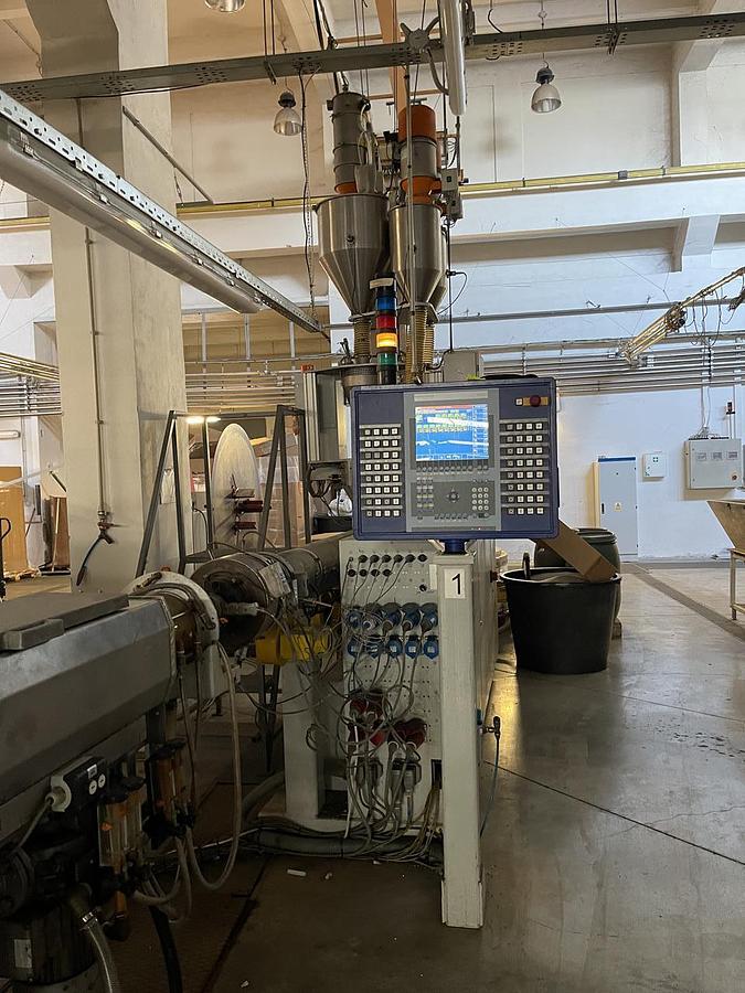 Gebraucht Battenfeld/Templet Produktionslinie für Rohre