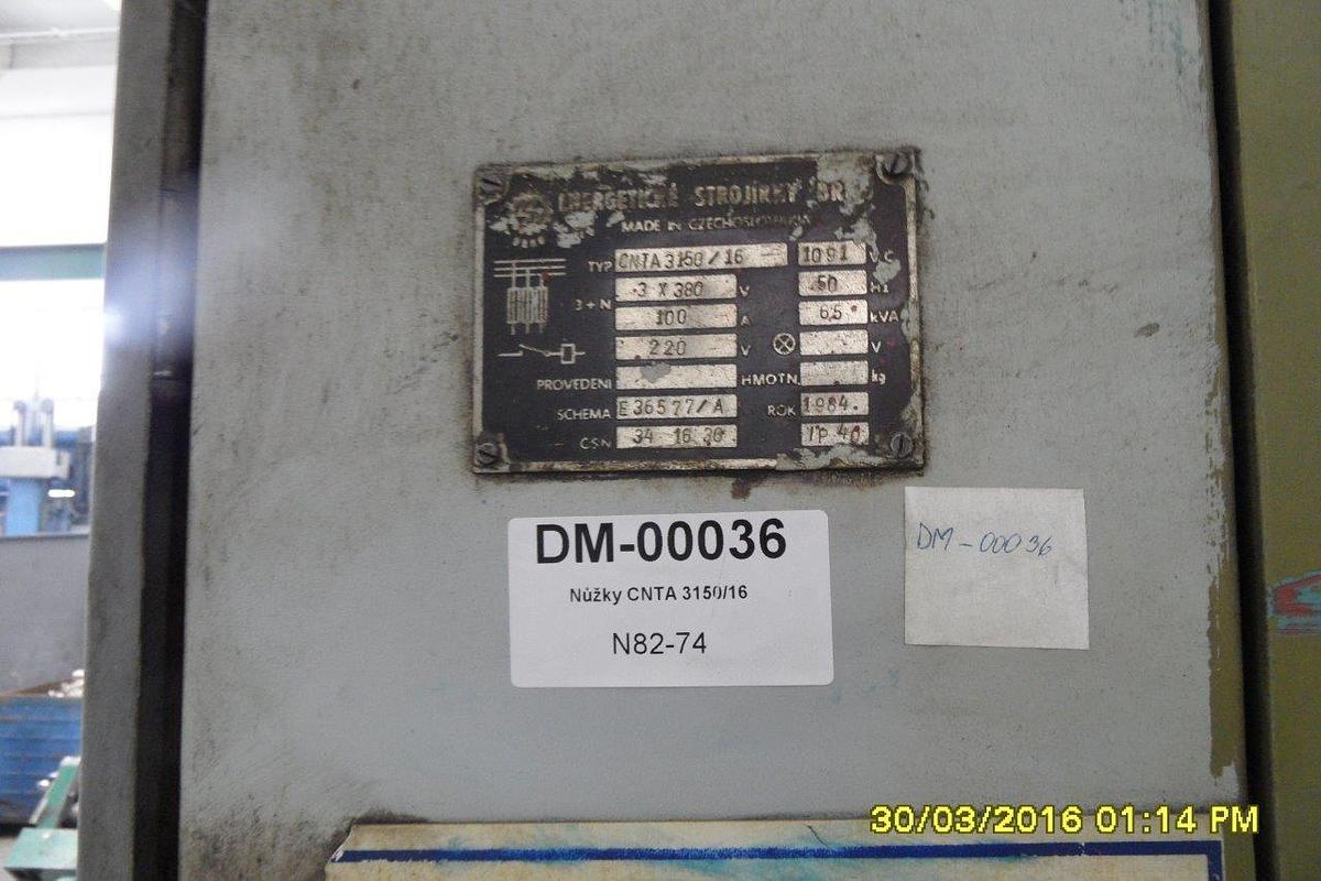 Used Piesok CNTA 3150/16