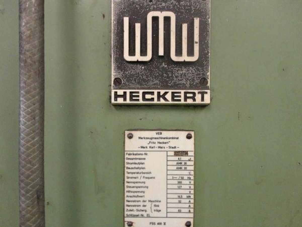 Gebraucht HECKERT FSS 400 V