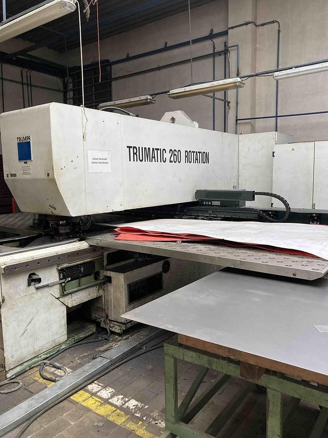 Card punch machine Trumpf Trumatic 260 Rotation