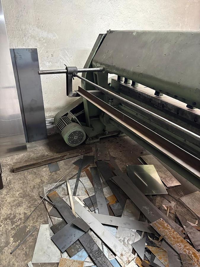 Plate shear Piesok NTE-L 2000/4
