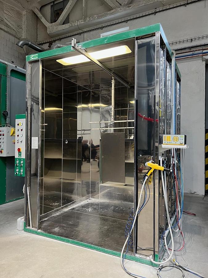 Used DATEL Powder coating line