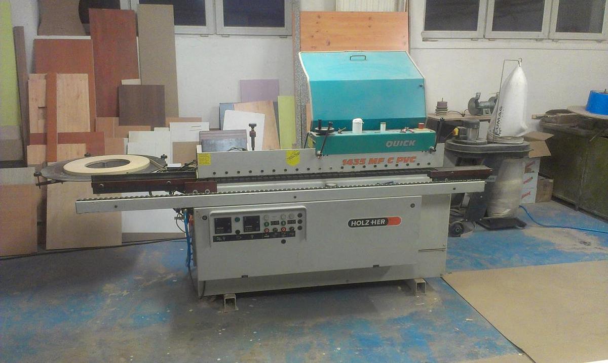 Used HOLZ-HER QUICK 1435 MF C PVC