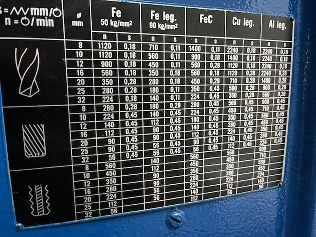Gebraucht TOS VS 32
