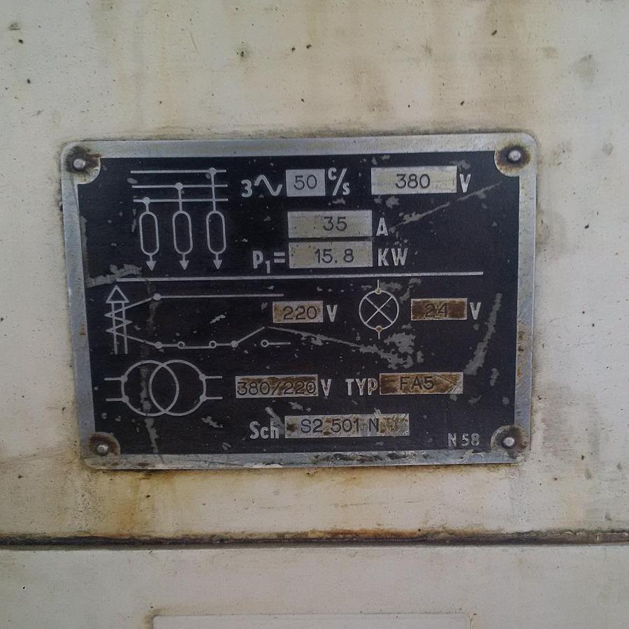 Used TOS FA 5U