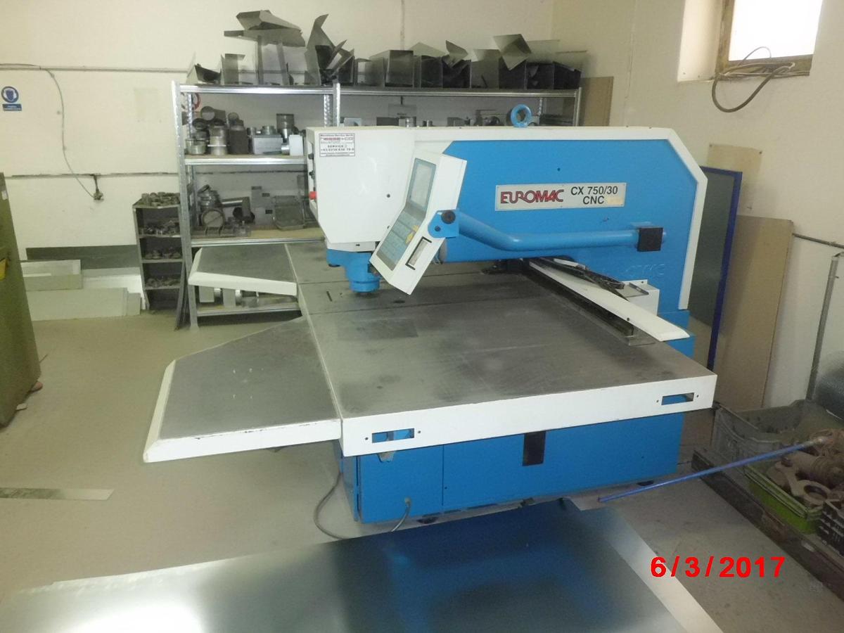 Used EUROMAC CX 750/30