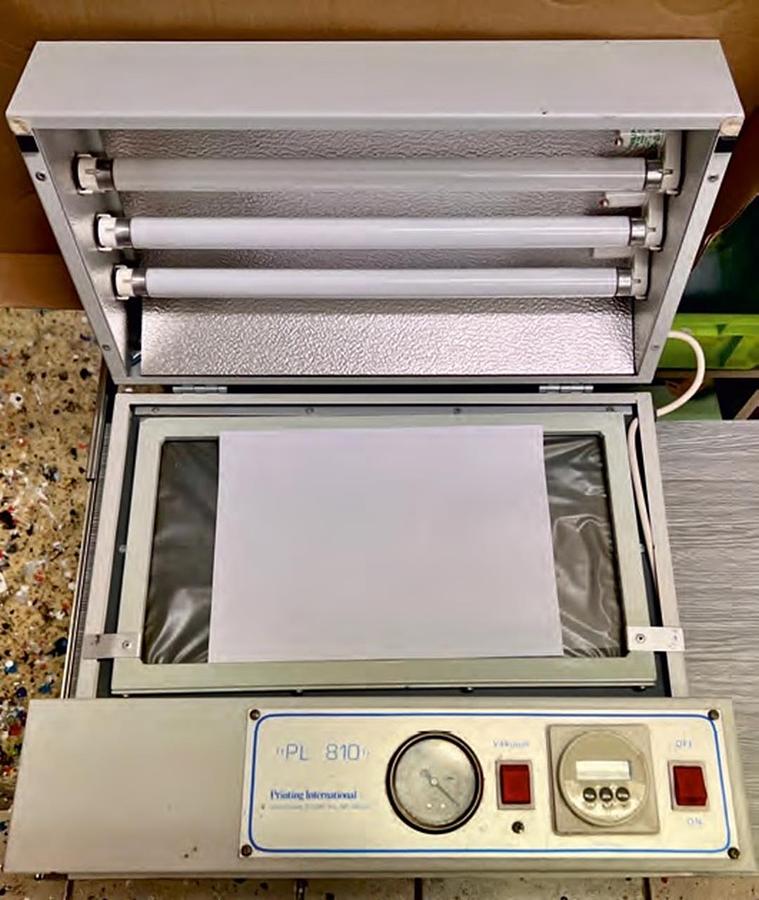 Used UV exposure unit PL 810