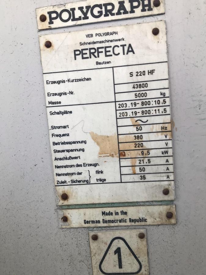Gebraucht PERFEKTA S 220 HF