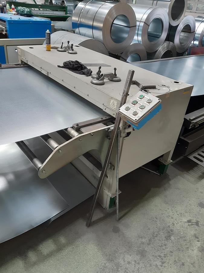 Gebraucht SWAH Coil-Blech-Abwickel-/Richtmaschine