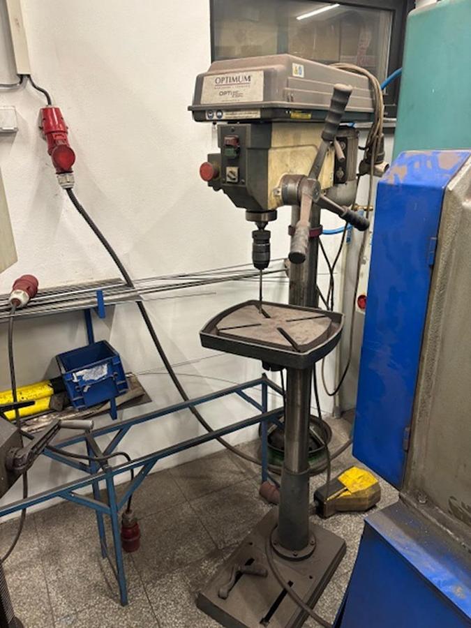 Used Optimum Pillar drilling machine
