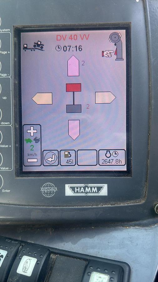 Gebraucht HAMM DV 40 W