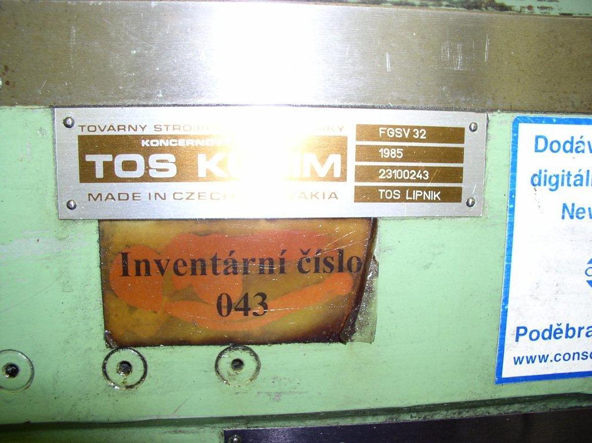 Used TOS FGSV 32