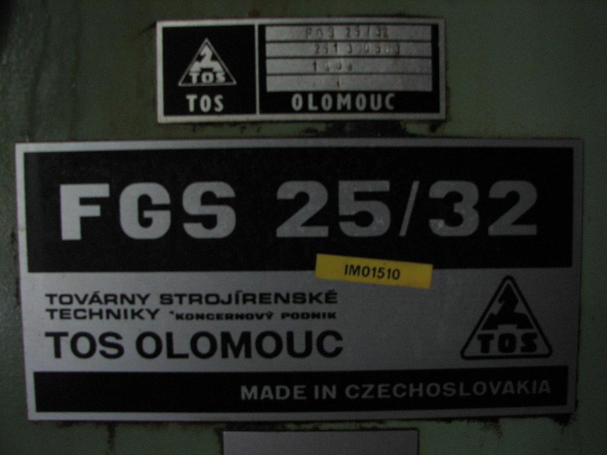 Použitý TOS FGS 25/32