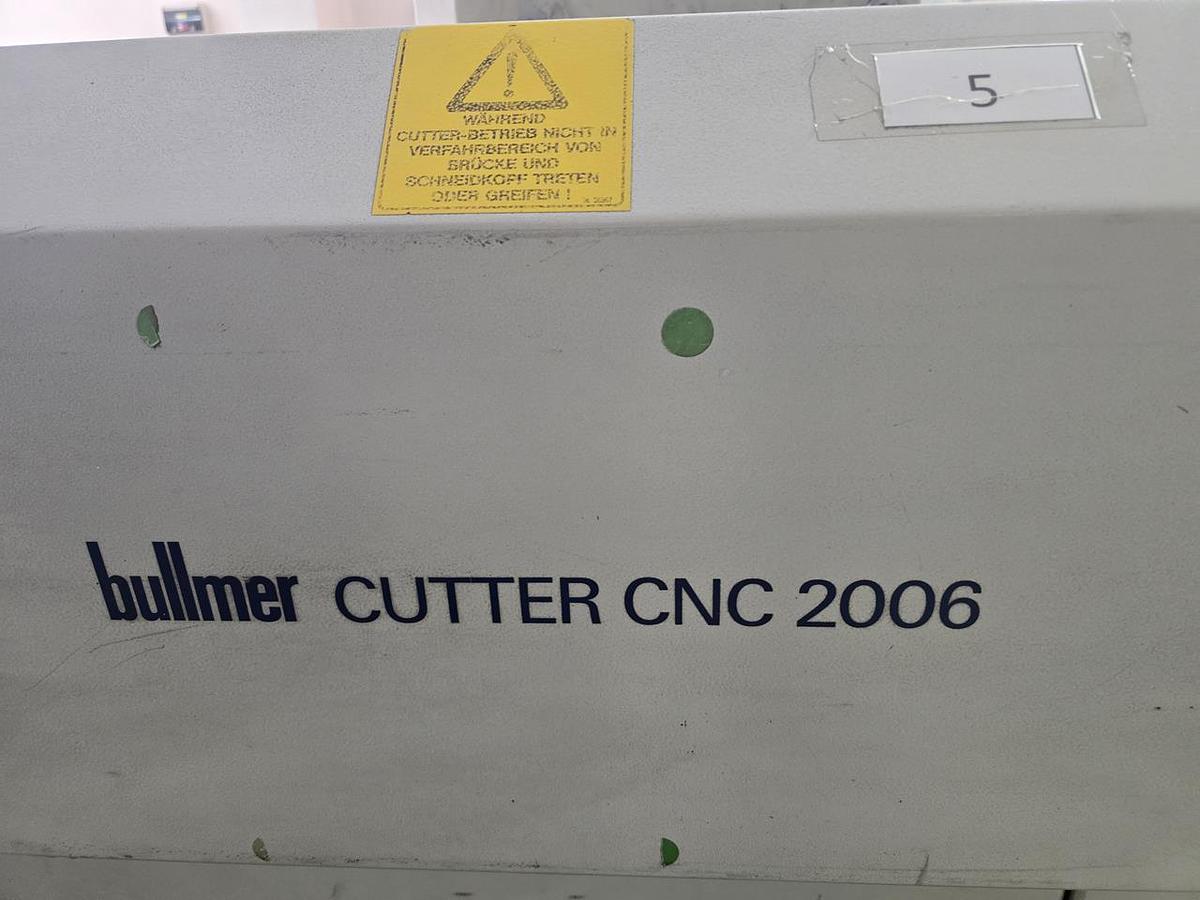 Used Bullmer CUTTER CNC 2006