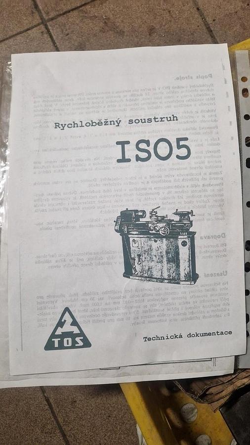 Gebraucht TOS ISO 5
