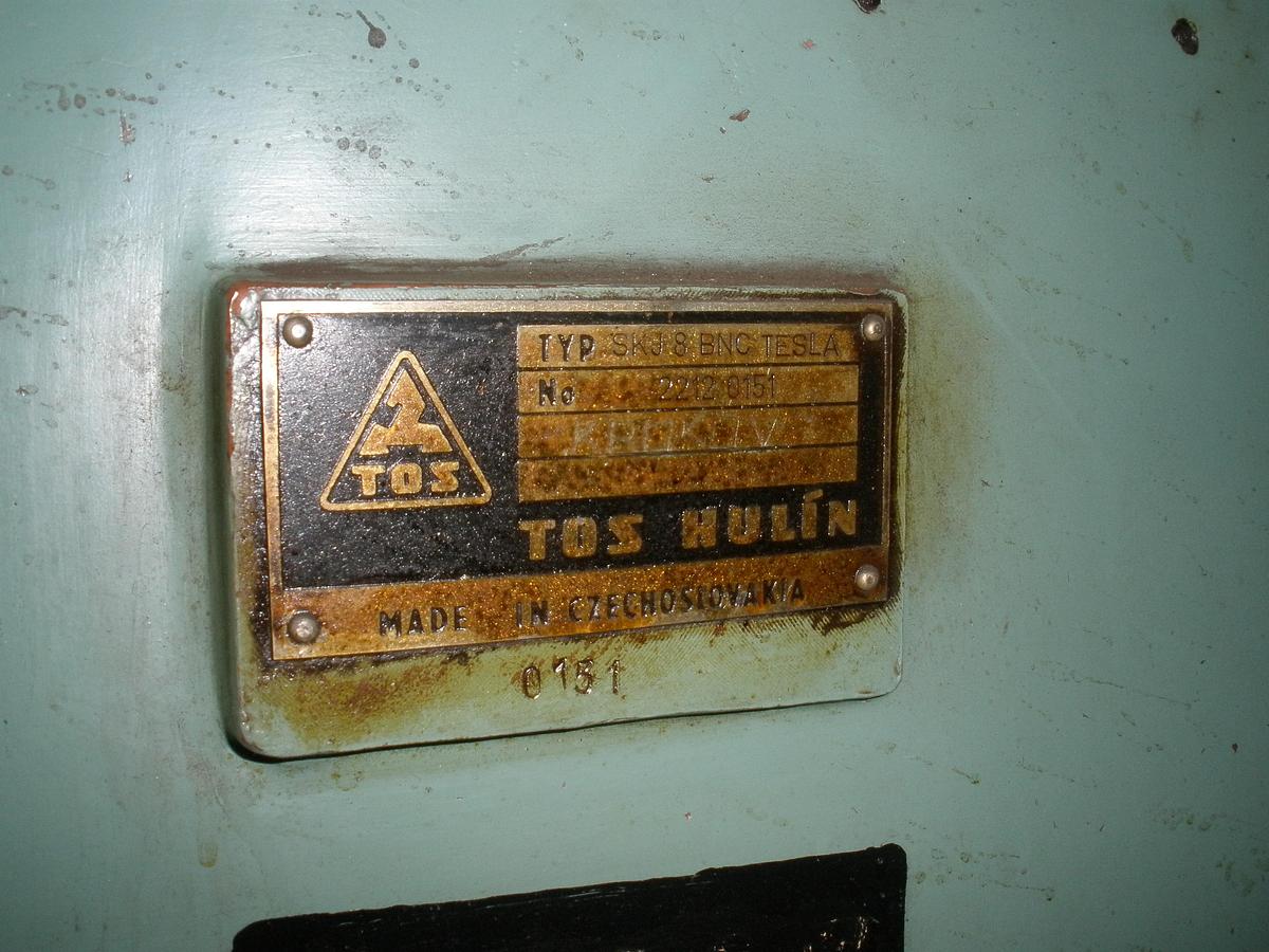 Used TOS SKJ 8