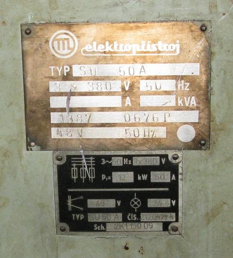 Použitý TOS SU 50A/1000