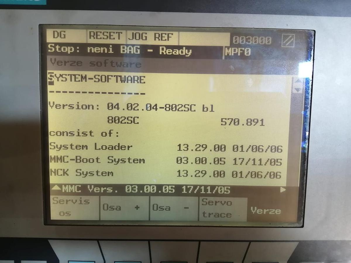 Použitý OPTIMUM F 100 CNC