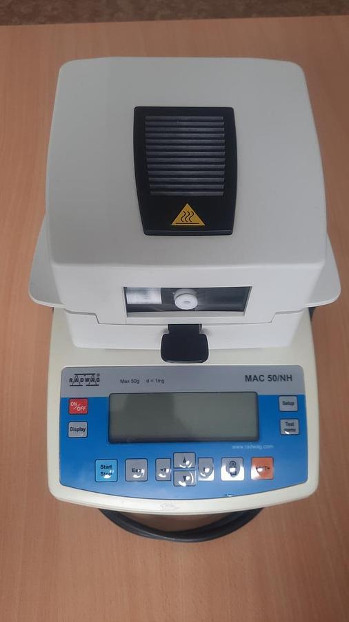 Used RADWAG MAC 50-NH