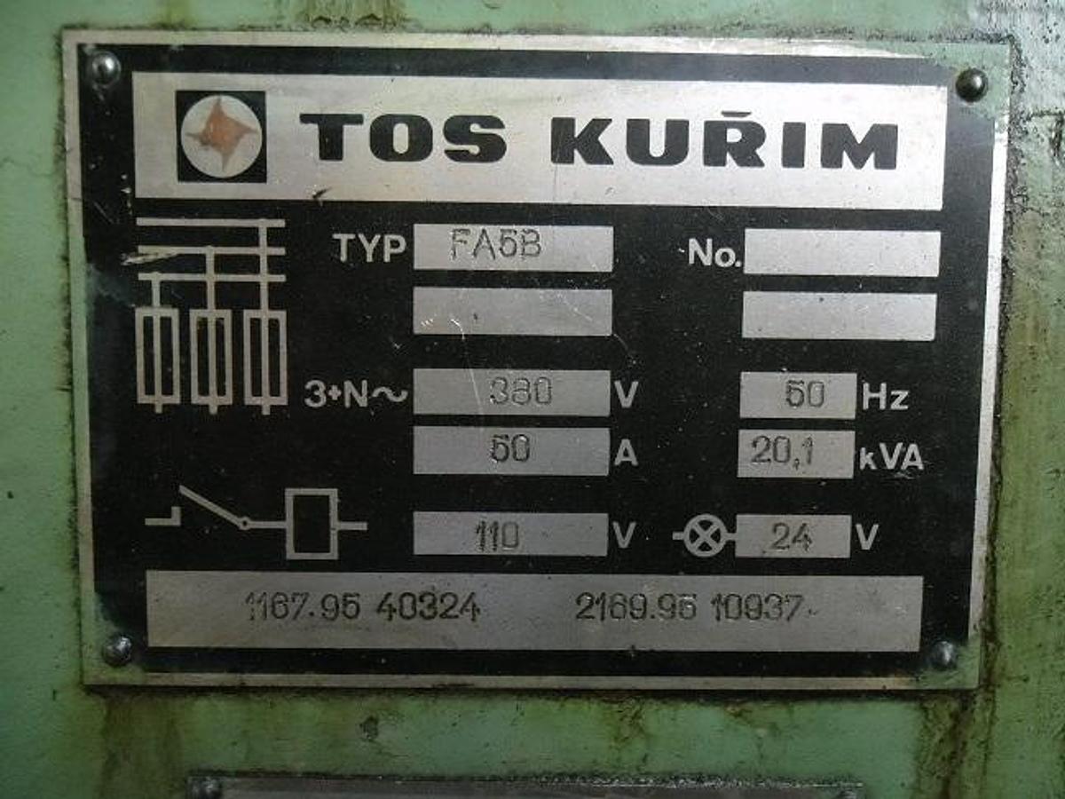 Gebraucht TOS FA 5B