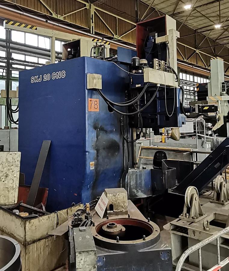 Used TOS SKJ 20 A CNC
