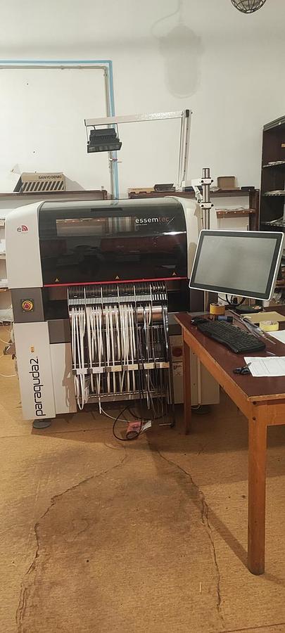 Gebraucht Halbautomatischer programmierbarer Siebdruck mit Pbt works Go 23 Kameras