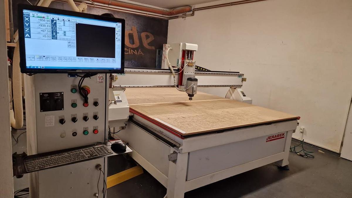 Used Jeřábek CNC router