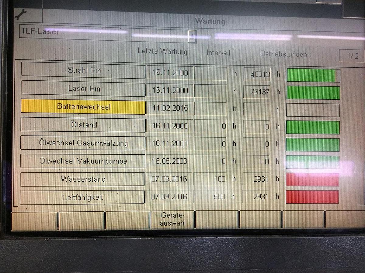 Used TRUMPF TRUMATIC L 6030