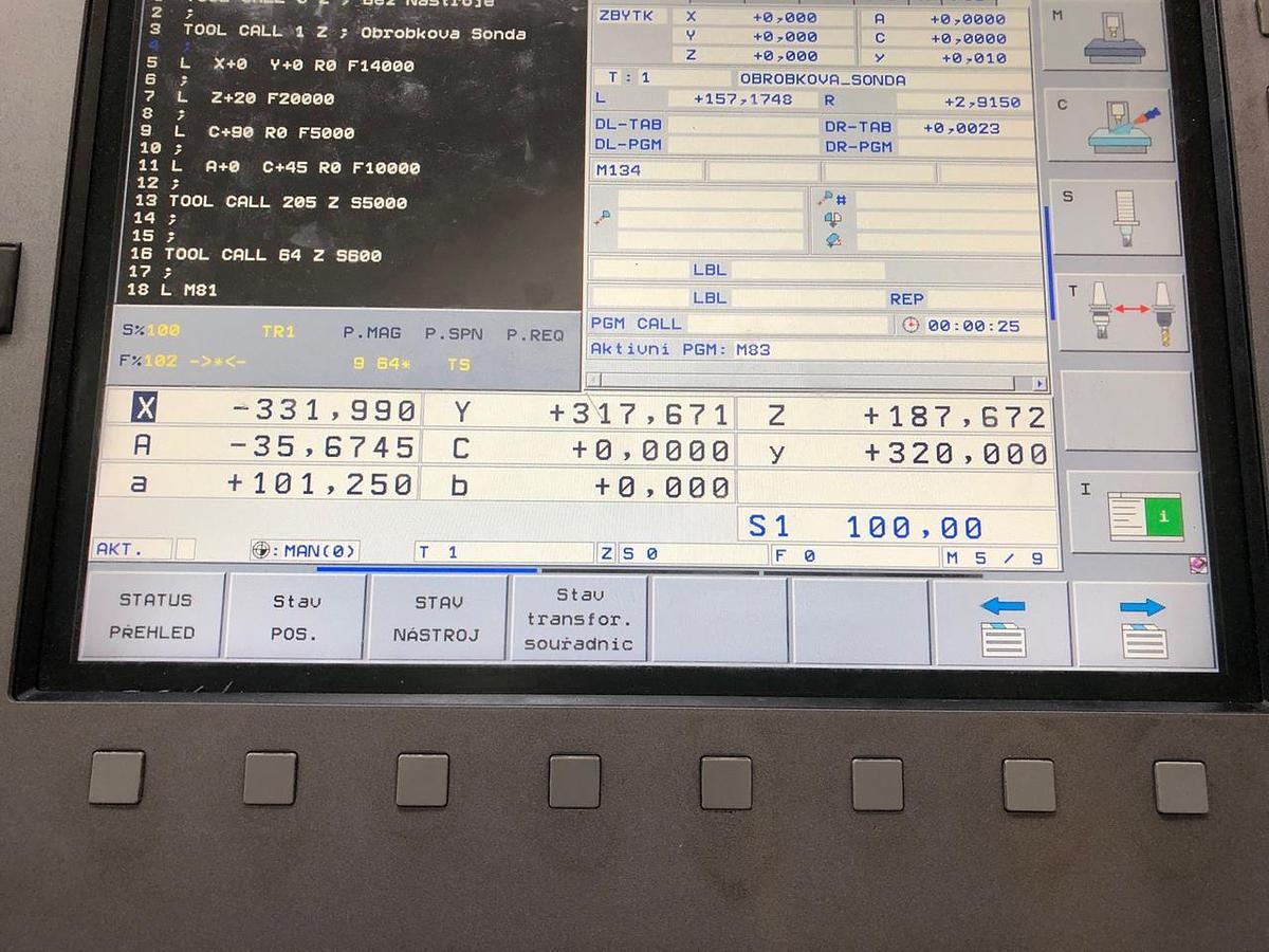 Použitý MAS MCU 700V-5X SPRINT